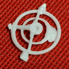 Steering Wheel 1956 Chevy Bel Air 1:24 Scale Model Car Part Monogram
