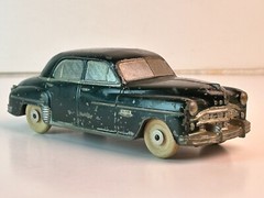 National Products Pot Metal 1949 Dodge Promo Car with Base Plate