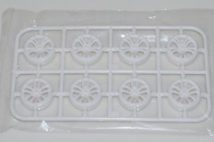 AMT 2021 DODGE CHARGER R/T #1323M/12 ⭐PARTS⭐ OPTIONAL WHEEL ASSEMBLIES 1:25
