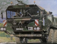 Trumpeter 1/35 German Faun SLT-56 Tank Transporter Military Model Kit 00203