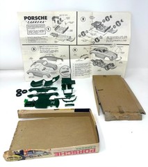 Vintage Aurora Porsche Carrera 1/32 Model Kit No. 539-50 INCOMPLETE Parts Only 1