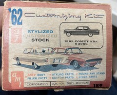 AMT S3062 1962 Mercury Comet Display Box Built Vintage Car Model KIT 1/25 McM