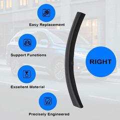 Passenger Side Wheel Arch Molding Trim Compatible with Mitsubishi Outlander 2.4L