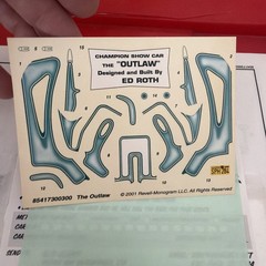 🏆Revell Ed “Big Daddy” Roth’s 🔥Outlaw🔥 1/25 Model Authentic Kit Open Box