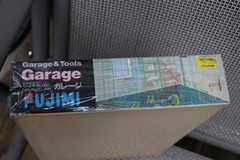Fujimi 1/24 Garage Tools Model Kit NOS 1987 Japan Diorama Set Sealed