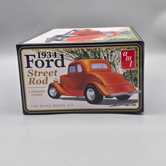 AMT 1/25 1934 Ford 5 Window Coupe Parts Kitbash Chrome Rear Bumper