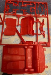 Vintage Monogram 1957 Chevy Hardtop Model Kit 2225 1:24 Scale RARE BABY BLUE