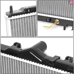 DNA Motoring OEM-RA-2023 Factory Style Aluminum Core Cooling Radiator