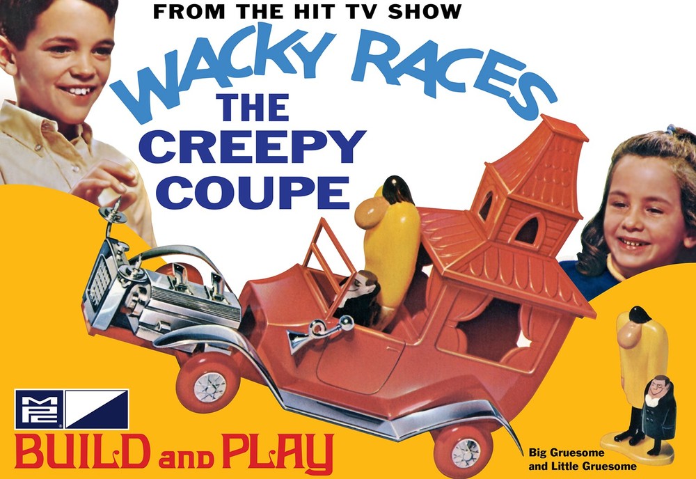 MPC 936 1:32 Wacky Races: Creepy Coupe Plastic Model Kit