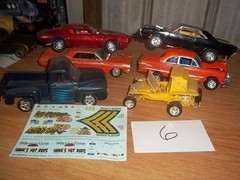 Model Car Junkyard/Parts Lot Salvage Built Plastic Models #6