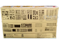 SKILL 3 MODEL KIT CONSTRUCTION BULLDOZER & LOWBOY TRAILER SET 1/25 AMT AMT1218