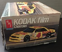 1/25 Ernie Irvan Kodak NASCAR Chevrolet Monte Carlo Plastic Model Kit 1990 Used