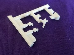 1957 Chevrolet Bel Air ENGINE TRANSMISSION MOUNTS from AMT 1:25 Model Kit 57