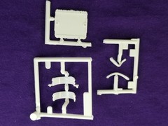 64 Chevy Impala FAN SHROUD HOSES RADIATOR from Revell 1:25 Model 1964 Chevrolet