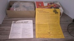 Lindberg Model car kit ” Little Red Wagon” 1965 Dodge hot rod truck Z159