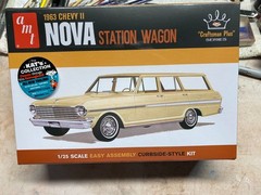 AMT 1/25 1963 Chevy II Nova Station Wagon