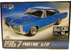 MPC 1967 Pontiac GTO Car Model Kit 1/25 New Sealed 710 MPC710L/12
