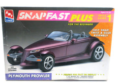 AMT ERTL 1/25 8284 SnapFast Plus Plymouth Prowler Model Kit STARTED