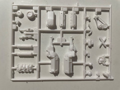 Model Car Parts – AMT ’55 Chevrolet Cameo engine parts ONLY kitbash junkyard