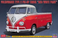 Hasegawa #20556 1/24 Volkswagen Type2 Pickup Truck Red/White