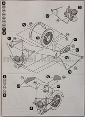 AIM 35001 TIZ-AM-600 soviet motorcycle – 1/35 model kit