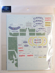 Decalpool Decal Sheet 1:20 Scale Benetton Ford 192 1992 DP325 suit Tamiya Kit