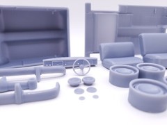 1951 Henry J – 1:25 Scale Resin Kit Accessories Classic Diecast Vehicle Car