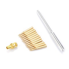 Metal Barrel & Brass Shells For Tamiya 35216/35227 1/35 German Tiger I Tank Part