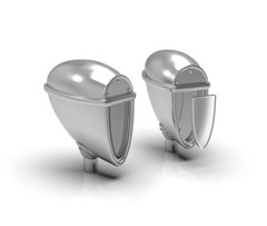 1:8 Set of Woodlite Style Headlights With Separate Lenses.
