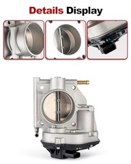 Electronic Throttle Body Assembly Compatible with 2005 2006 2007 Ford Five