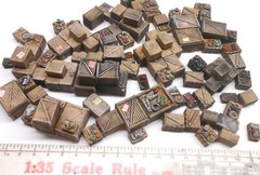 Diorama 1/35 60 Piece Unpainted Cargo Boxes Crates Buy 2, Get 3 Save $25!