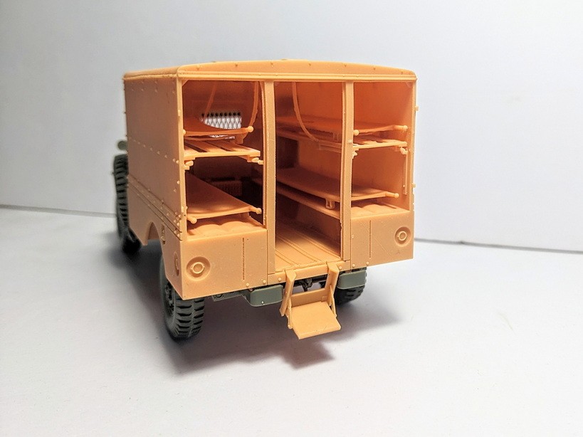 Hobby Link 1/35 WC-64 Ambulance Truck Conversion Set for AFV Club WC51 kit