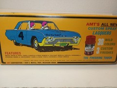 AMT Tequila Mockingbird 63 T-Bird Model Kit 1:25 Open Box Complete