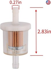 49019-0027 Fuel Filter for Brigs and Straton 691035 493629 84001895 5065