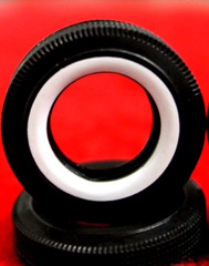 TIRES( 8 ) BEAUTIFUL F/STONE SUPREME( CLASSIC WIDE &PIN WHITE/WALLS ) 1/25 SCALE
