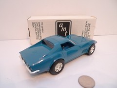 AMT ERTL 1970 Chevrolet Corvette LT-1 (Mulsanne Blue) 6878 w/ Package !!!