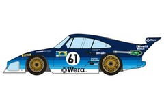 Decalcas 1:24 Scale Decal Porsche Kremer 935 K3 Le Mans 1981 Wera # DCL-DEC0036