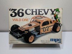 ✨VINTAGE✨ ‘36 Chevy Wild One 1/25 Scale Model Kit – BOX ONLY