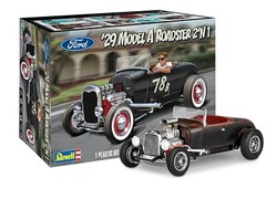 1:25 Scale 1929 Model A Roadster 2’N1 Plastic Model Kit – Revell #85-4463