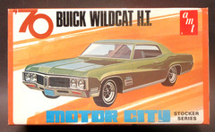 1970 AMT #X853 1970 BUICK WILDCAT H.T. Motor City Stocker Series model kit 1:25