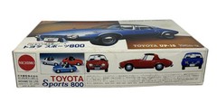 Nichimo Toyota UP-15 Sports 800 1968-9 Motorized Model Kit ~ Partially Assembled