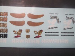 Hawaiian Top Fuel 1/25 Resin Body & Decal from Fremont Racing