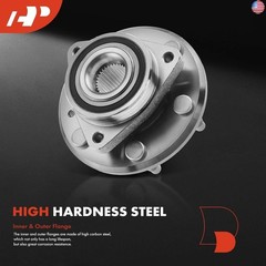 A-Premium Front Rear Wheel Bearing and Hub Assembly, Fit for Buick Enclave
