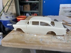55 Chevy Flipnose Resin Body