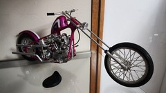 REVELL CUSTOM BUILT CHOPPER CUSTOM PAINT 13 INCHES LONG BUILT BY GARY SEEDS DC