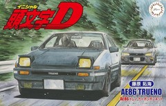 Fujimi Model 1/24 Initial D Series No.19 Trueno AE86 Carbon Bonnet Takumi Kit