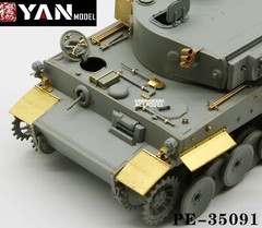 1/35 Panzer IV Tiger 1 Early“Ochsenkopf”Full PE Set w/Barrel Kit for Dragon 6328