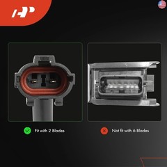 A-Premium Power Window Lift Motor (with 2-Pin Connector) Compatible with