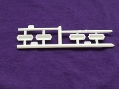 Diamond REO Truck Tractor AIR TANKS #93,94 for 1:25 AMT Model Kit