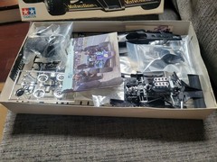 Tamiya Team Lotus J.P.S.MK.III 1/20 OPEN BOX COMPLETE Partially assembled